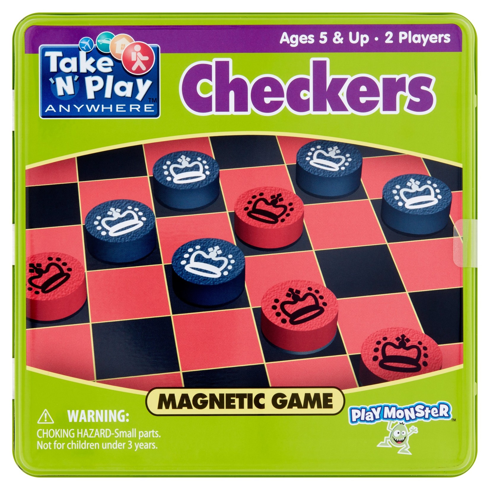 Play Monster LLC Take N Play Anywhere: Checkers