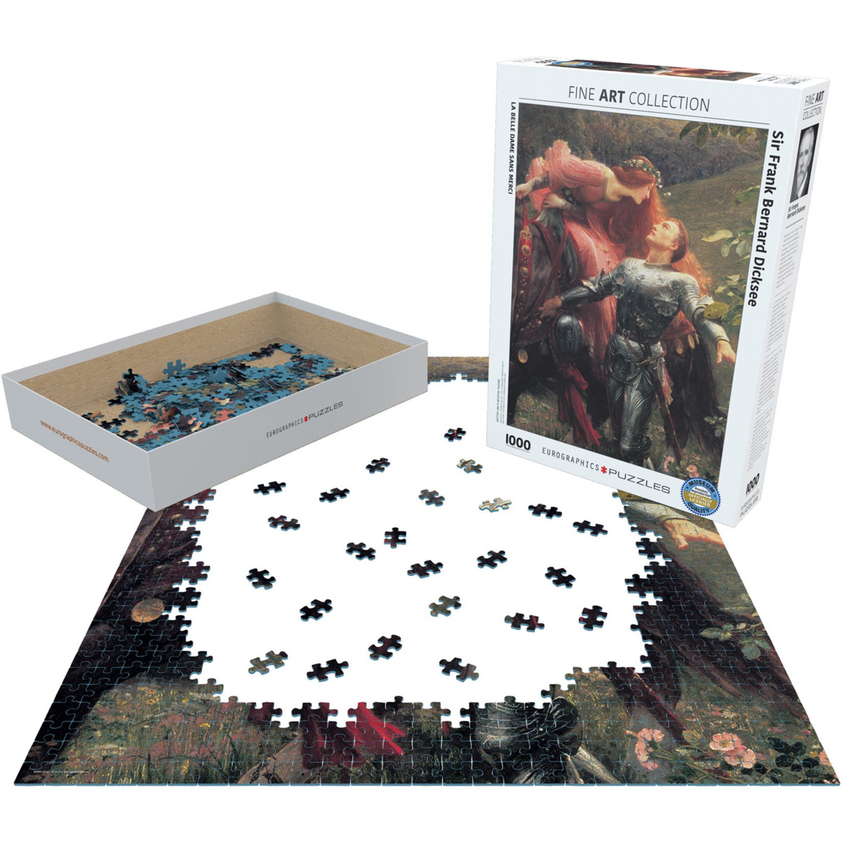 EuroGraphics Puzzles La Belle Dame sans Merci 1000pc
