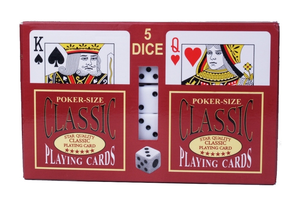 Playing Card and Dice Set Greenfield Games