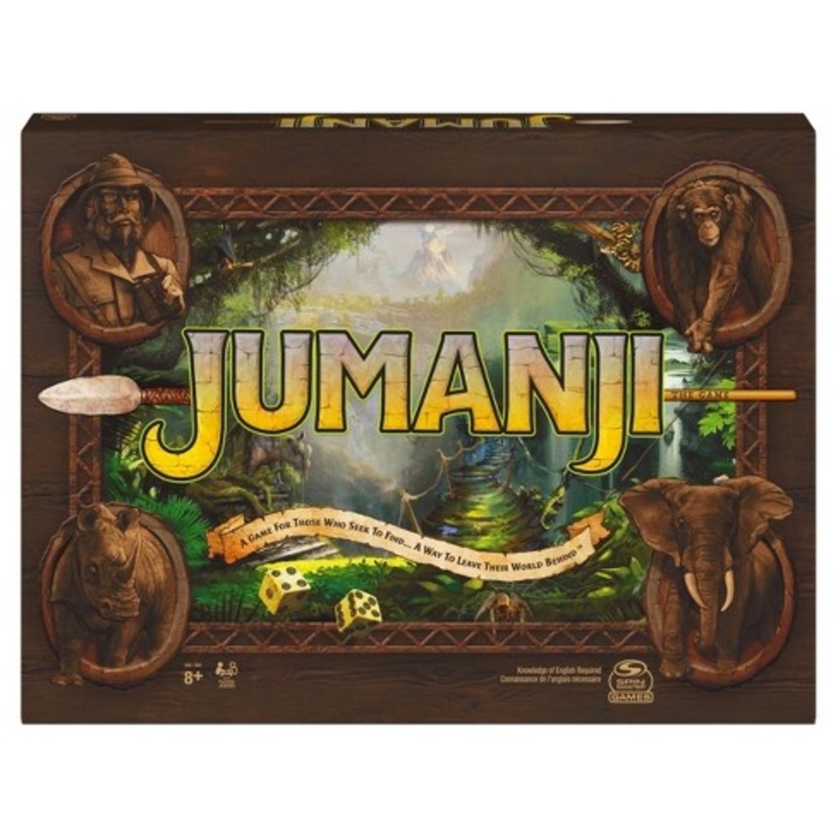 Spinmaster Jumanji Board Game