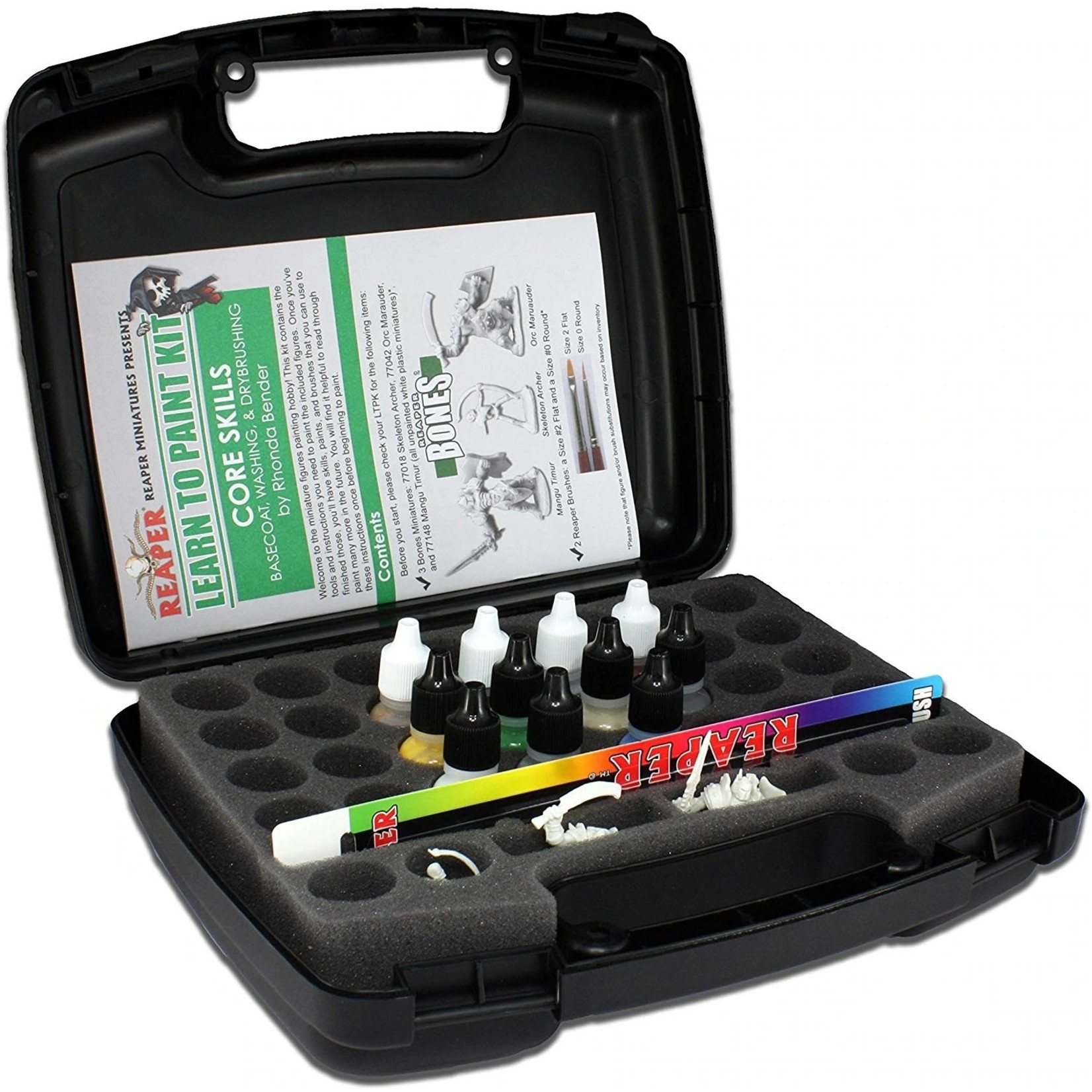 Learn to Paint Kit Basic Techniques Washing and Drybrushing