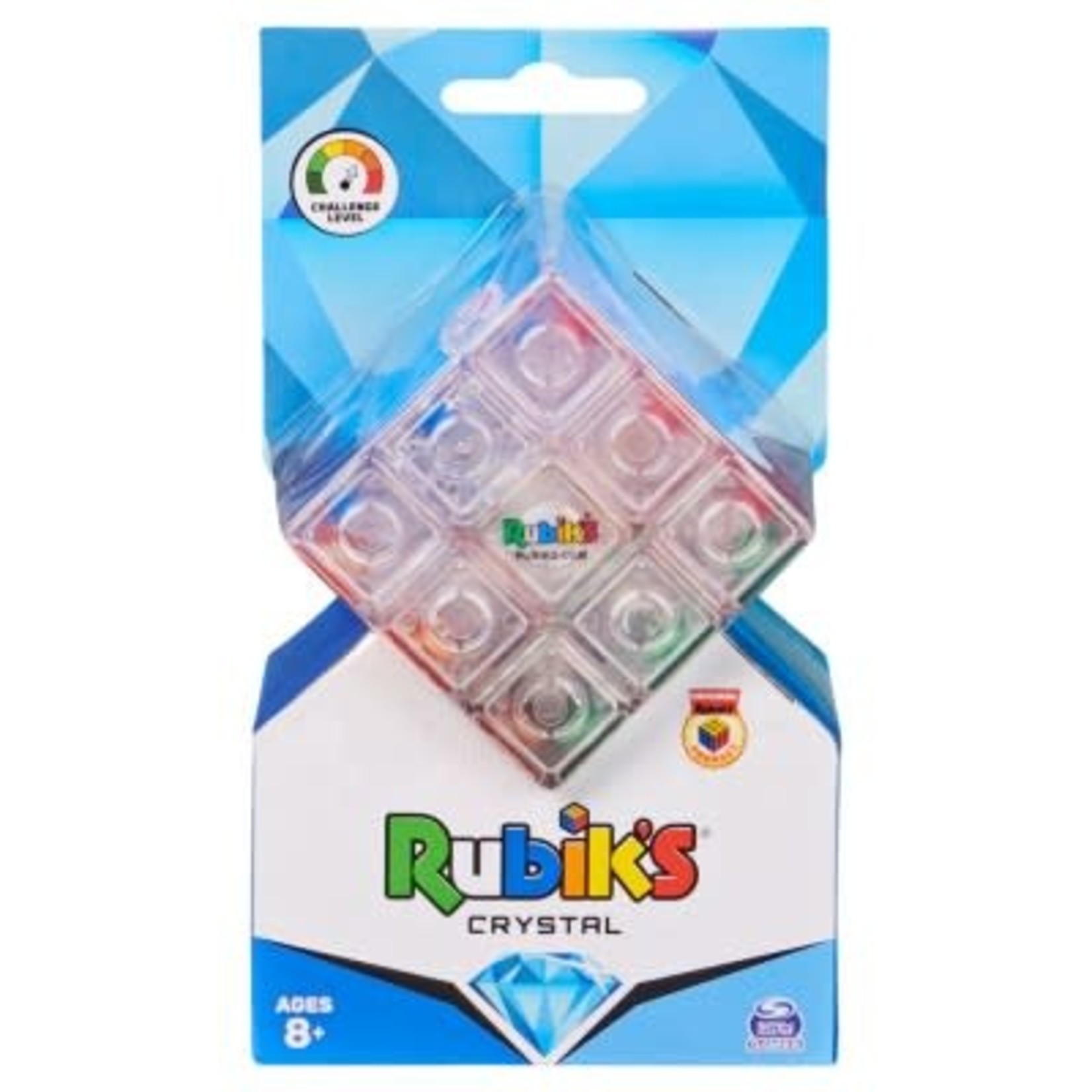 Spinmaster Rubiks 3x3 Crystal Cube