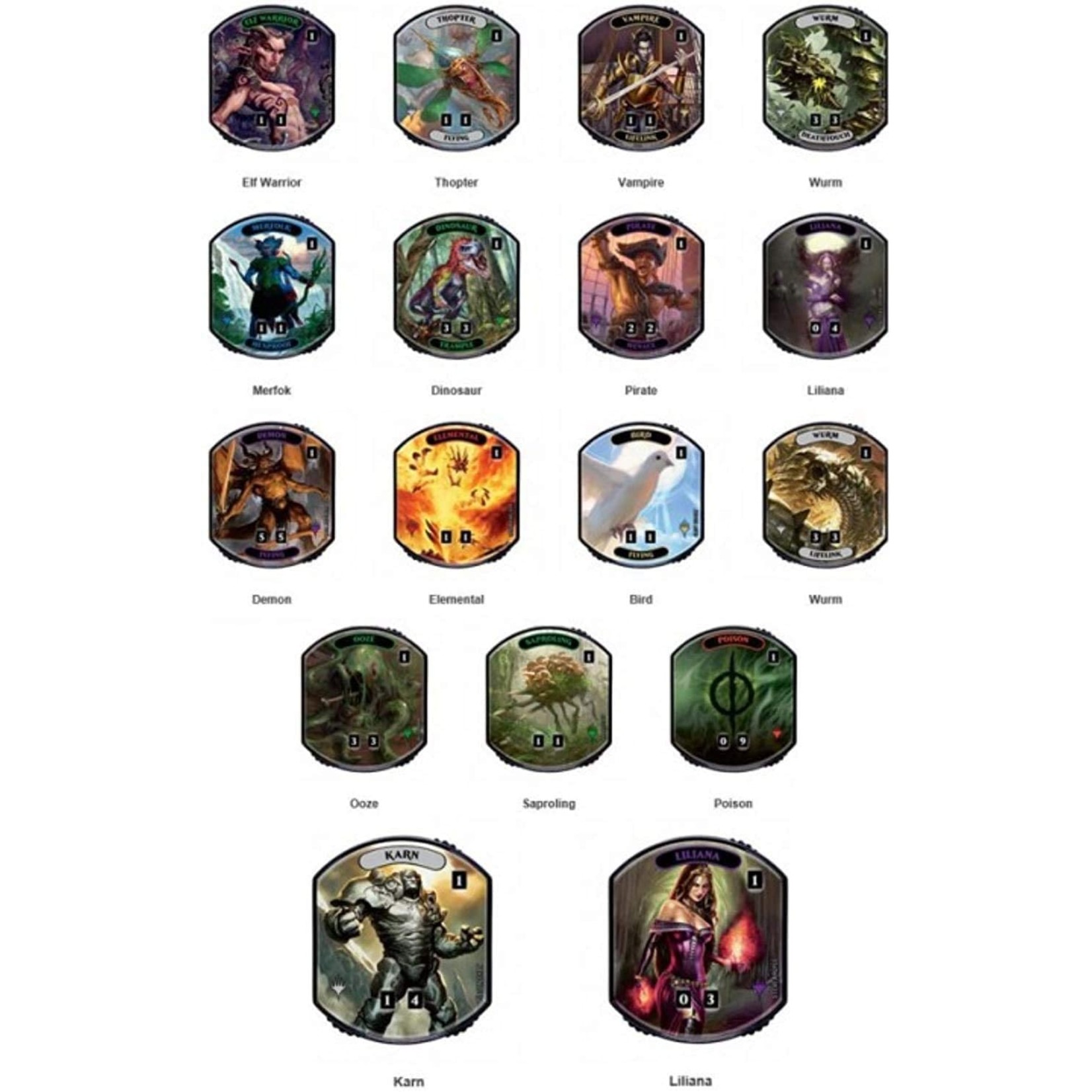 Magic Relic Tokens - Lineage Collection Booster Pack - Greenfield Games