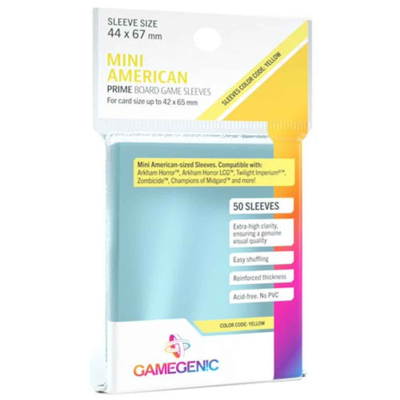 PRIME Mini American Sleeves 44 x 67 mm