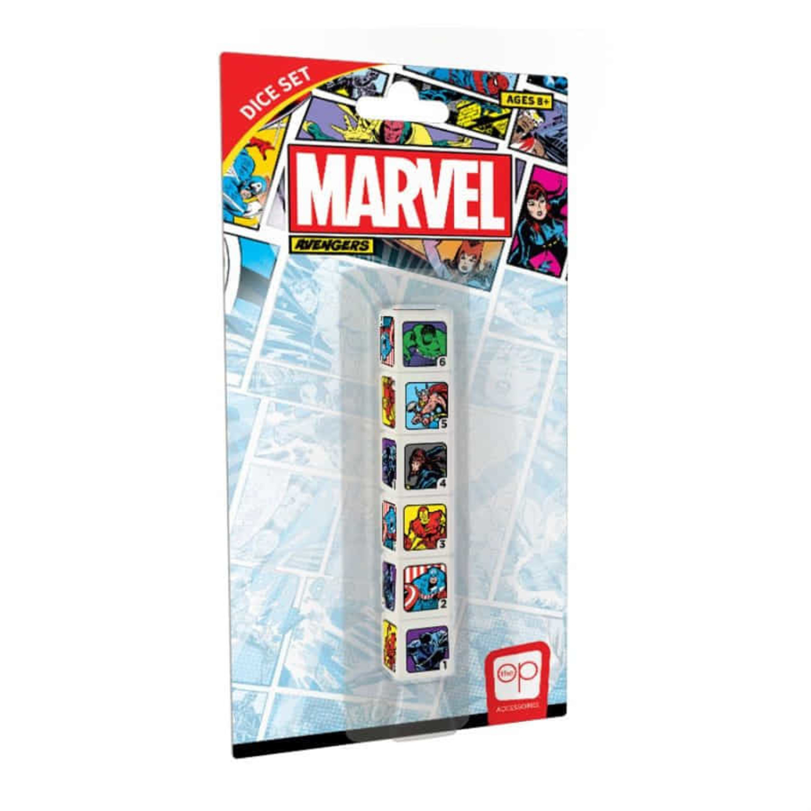 USAOpoly Marvel Avengers D6 Dice Set