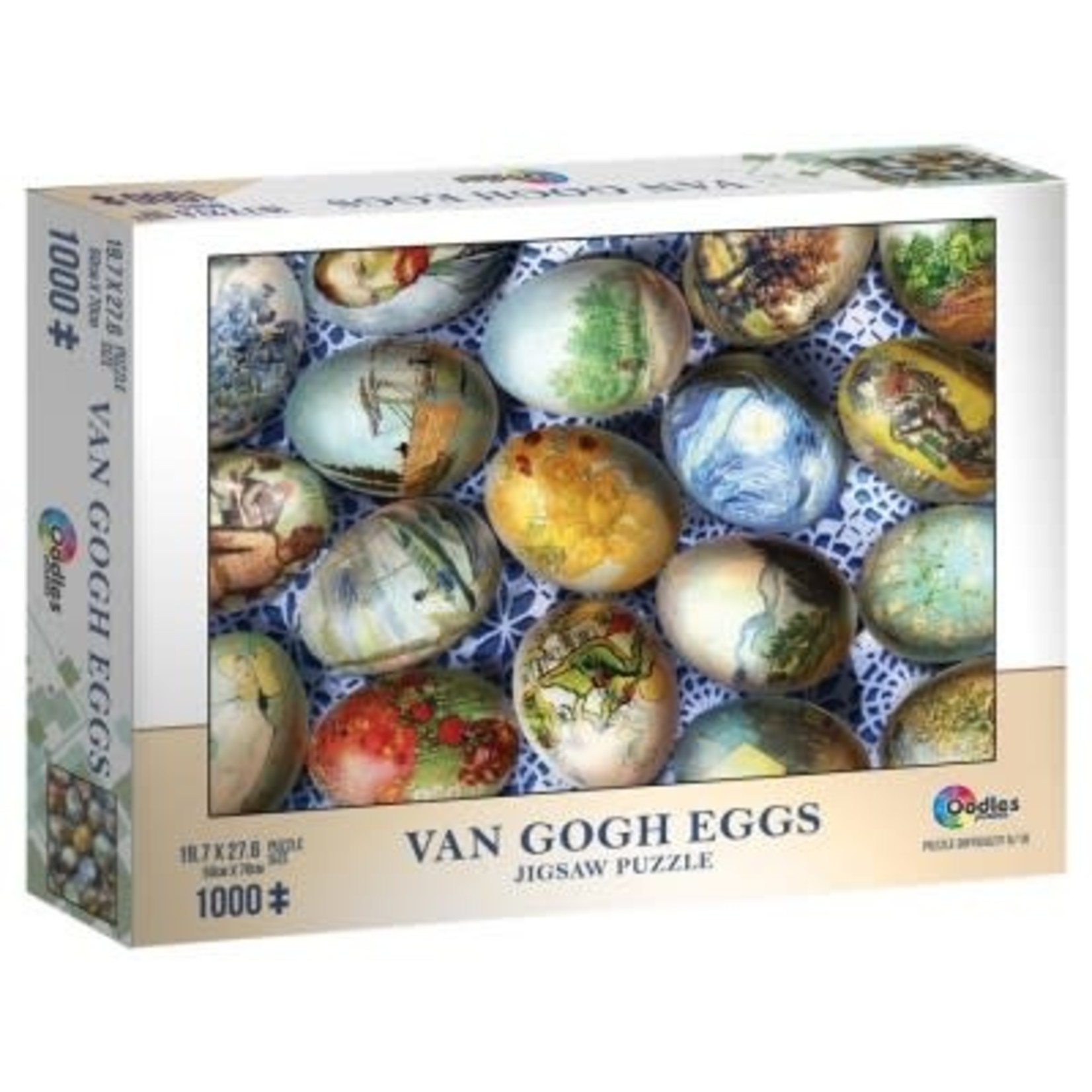 Puzzle: Van Gogh Eggs 1000pc
