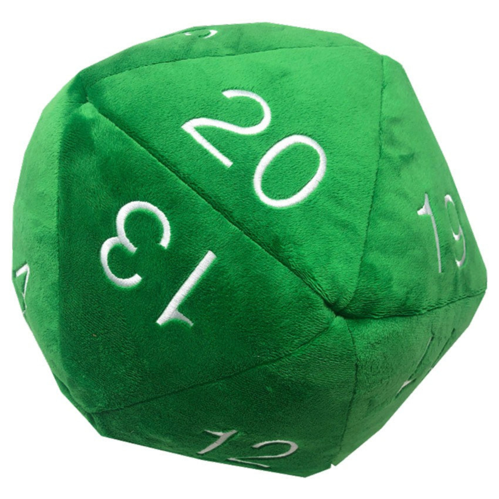 Ultra Pro Green with White - Jumbo D20 Novelty Dice Plush