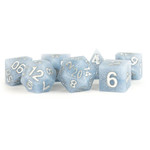 Metallic Dice Games 16mm Glacial Debris Sharp Edge Silicon Rubber 7-Set