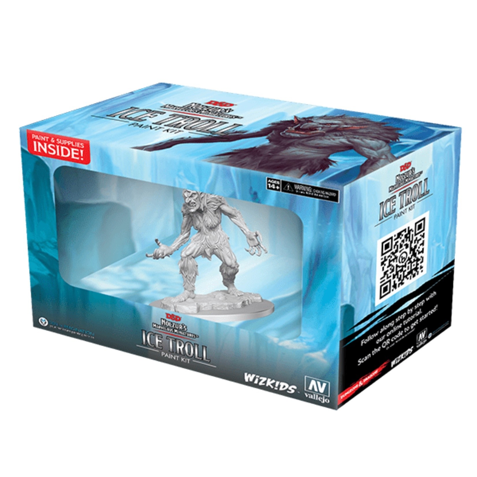 WizKids/Neca 90466 Nolzur's: Ice Troll Paint Night Kit 8