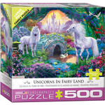 EuroGraphics Puzzles Unicorns in Fairy Land 500pc