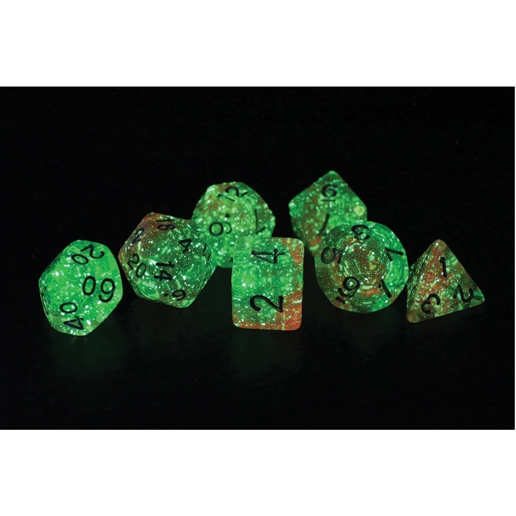 Sirius Dice 601 Lotus Glowworm 7-Set