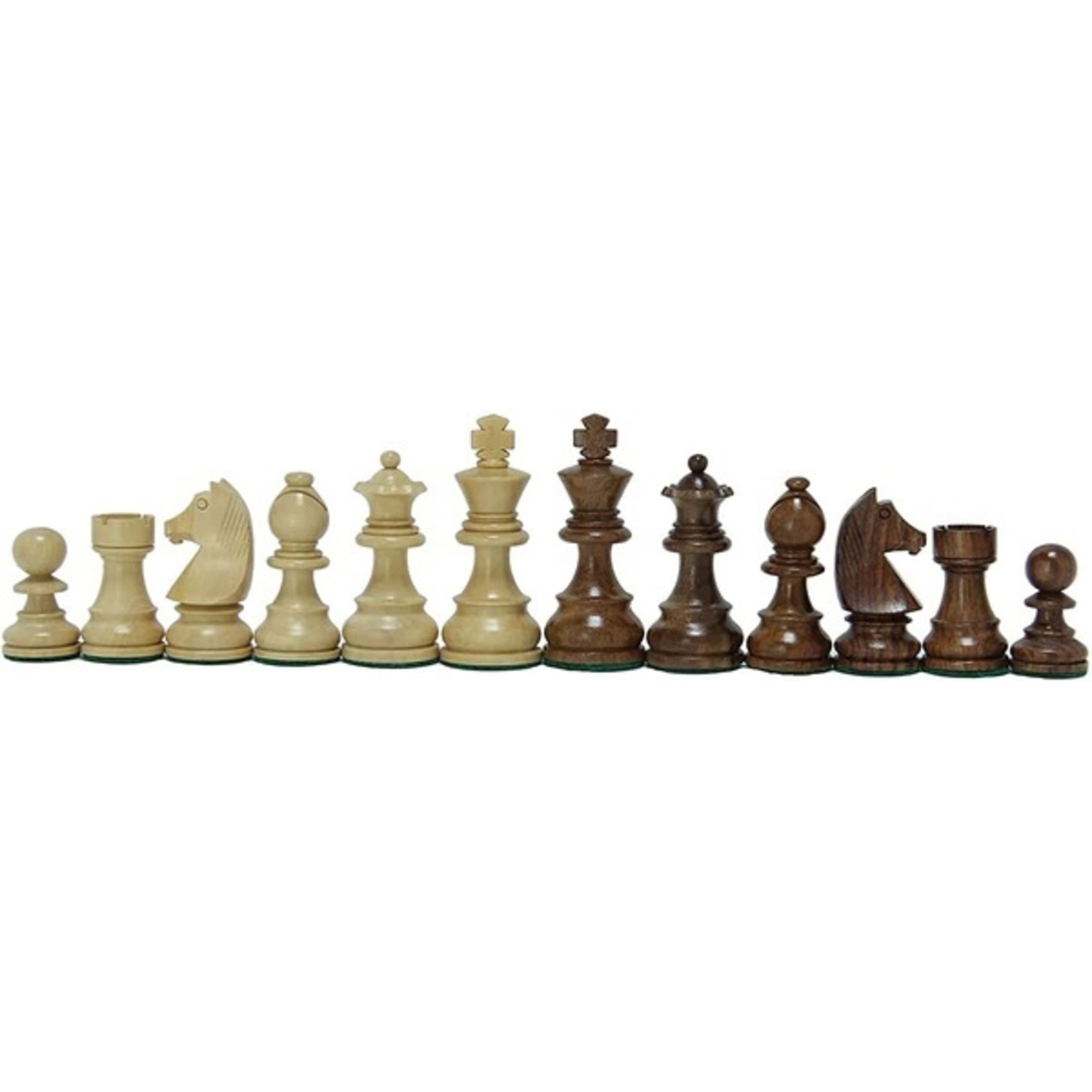 Wood Expressions Magnetic Folding Chess & Checkers Set – Walnut Wood Finish 8 inch