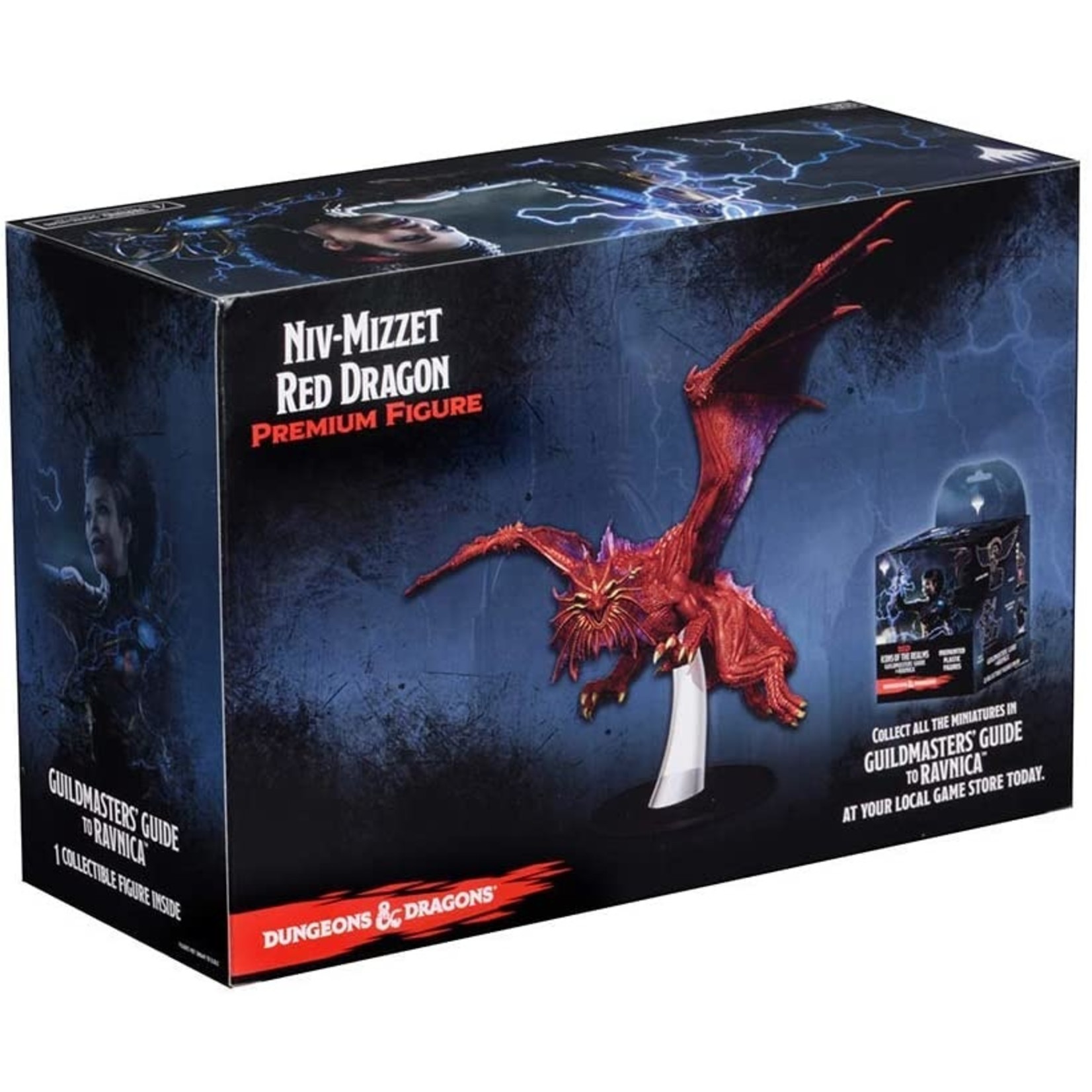 WizKids/Neca Guildmasters' Guide to Ravnica Niv-Mizzet Red Dragon Icons of the Realms Set 10 Premium Figure