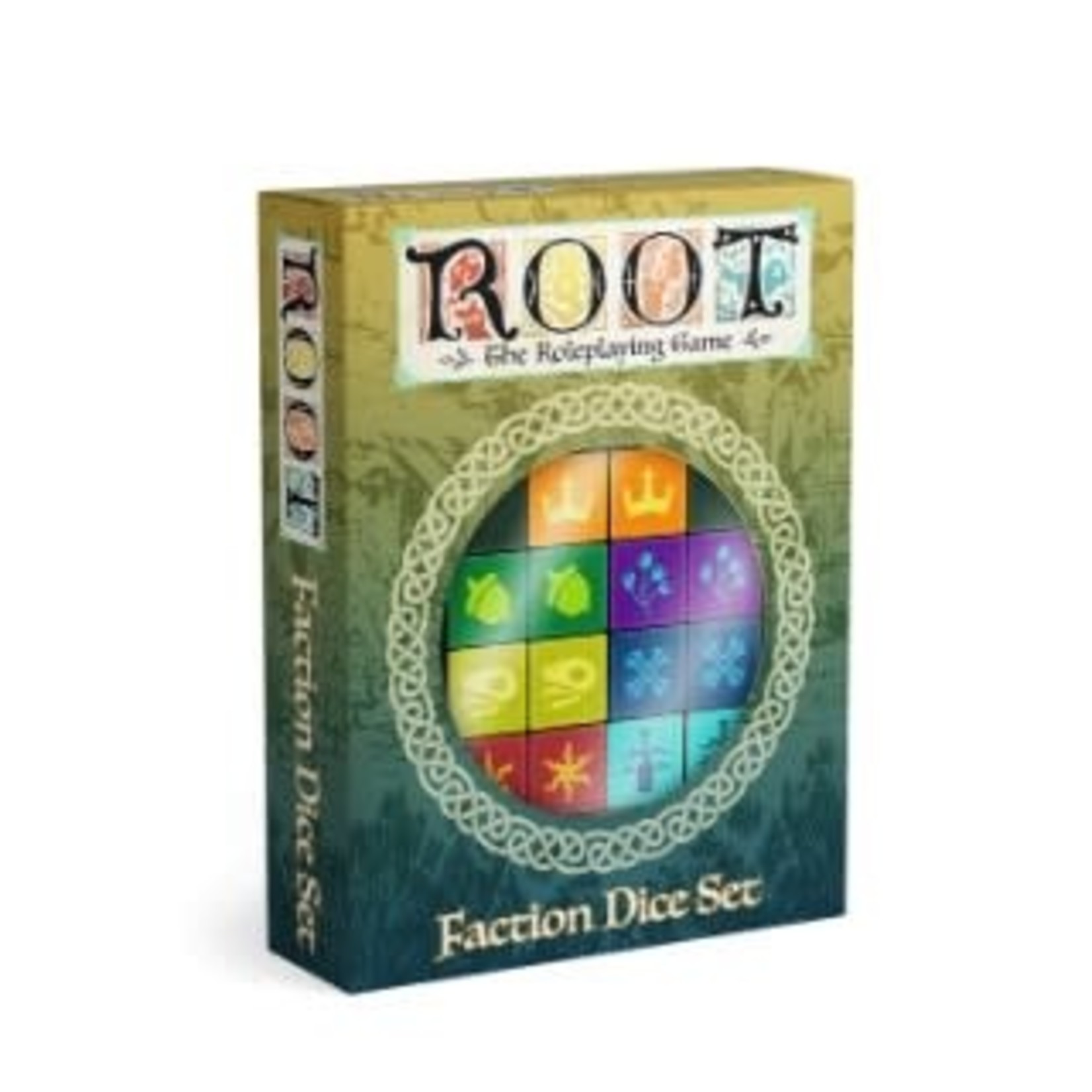 Root: The Roleplaying Game Faction Dice Set - Greenfield Games