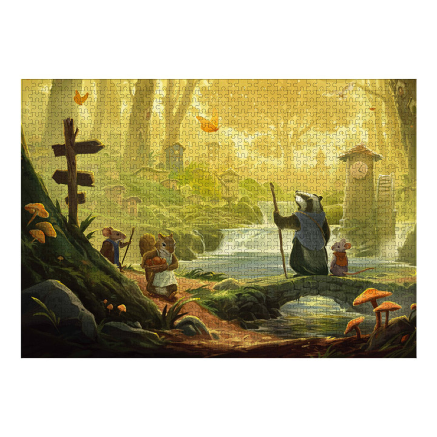 Everdell Puzzles: Everdell Lane 1000pc