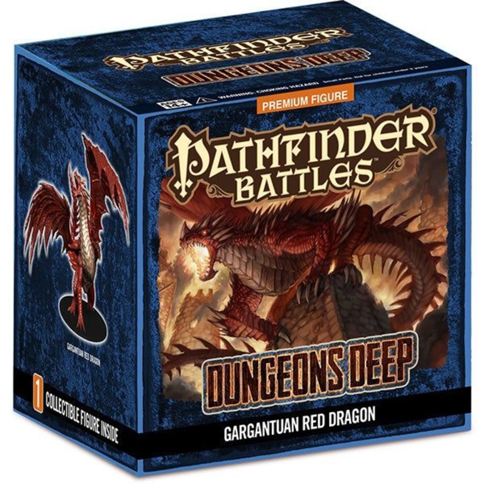 WizKids/Neca Pathfinder Battles "Dungeon Deep" Gargantuan Red Dragon