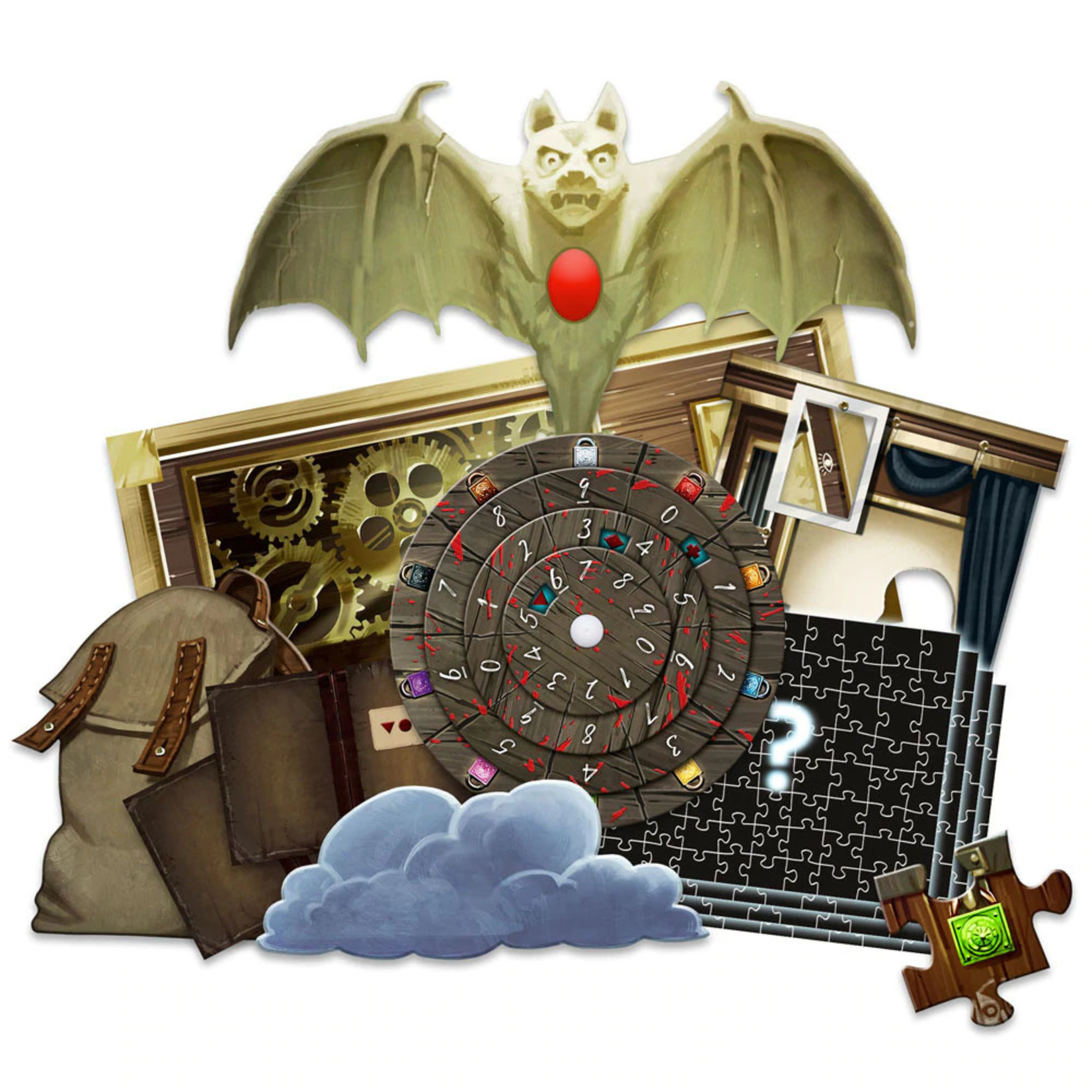 Thames & Kosmos EXIT: Nightfall Manor (With Puzzles)