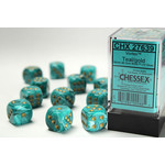 Chessex Vortex: Teal with Gold 16mm D6-Set