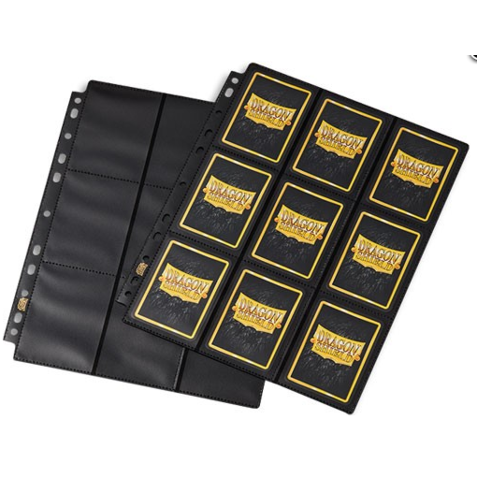 ARCANE TINMEN 18-Pocket Binder Pages Clear Sideloader Non Glare Box (50)