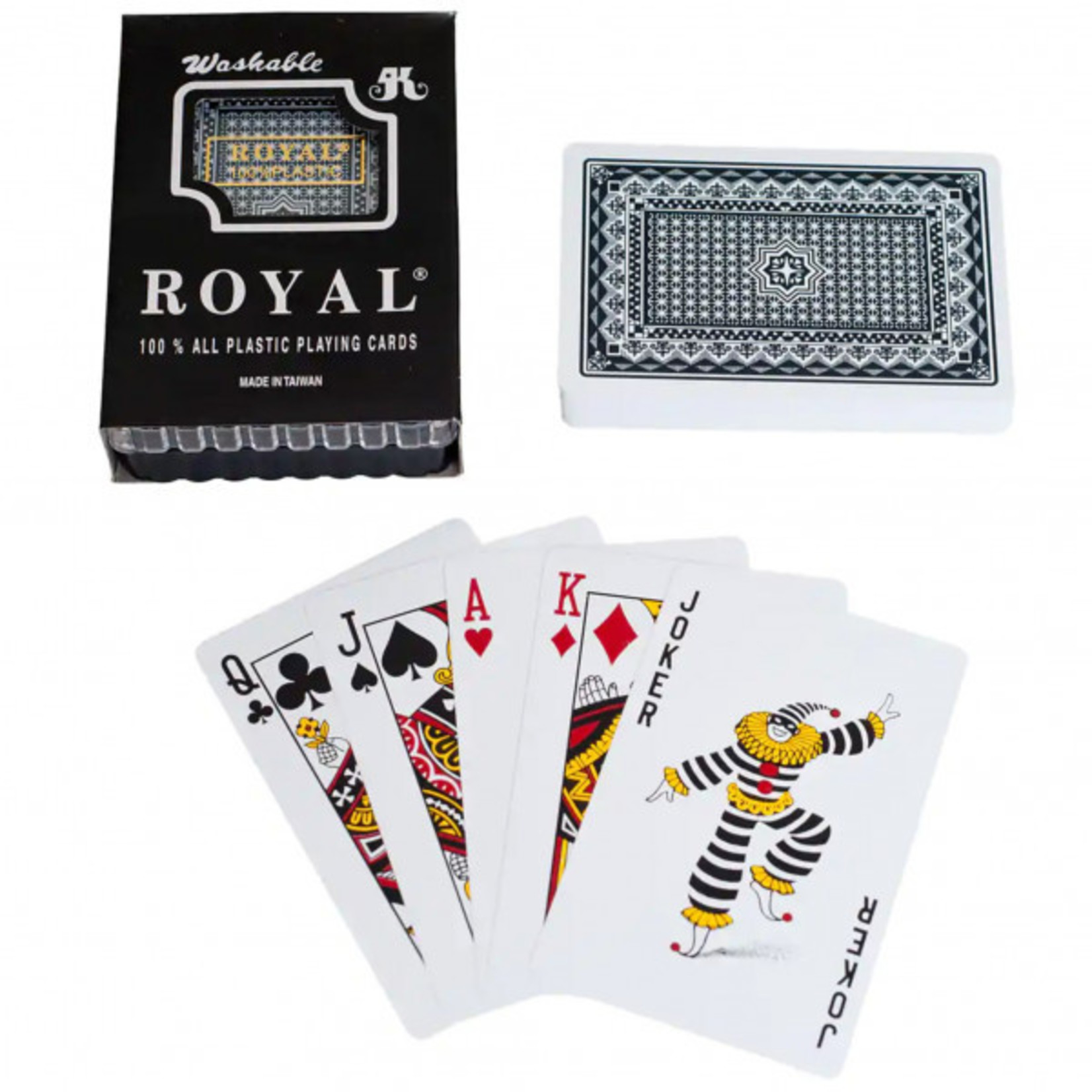Poker Sized Playing Cards - Plastic
