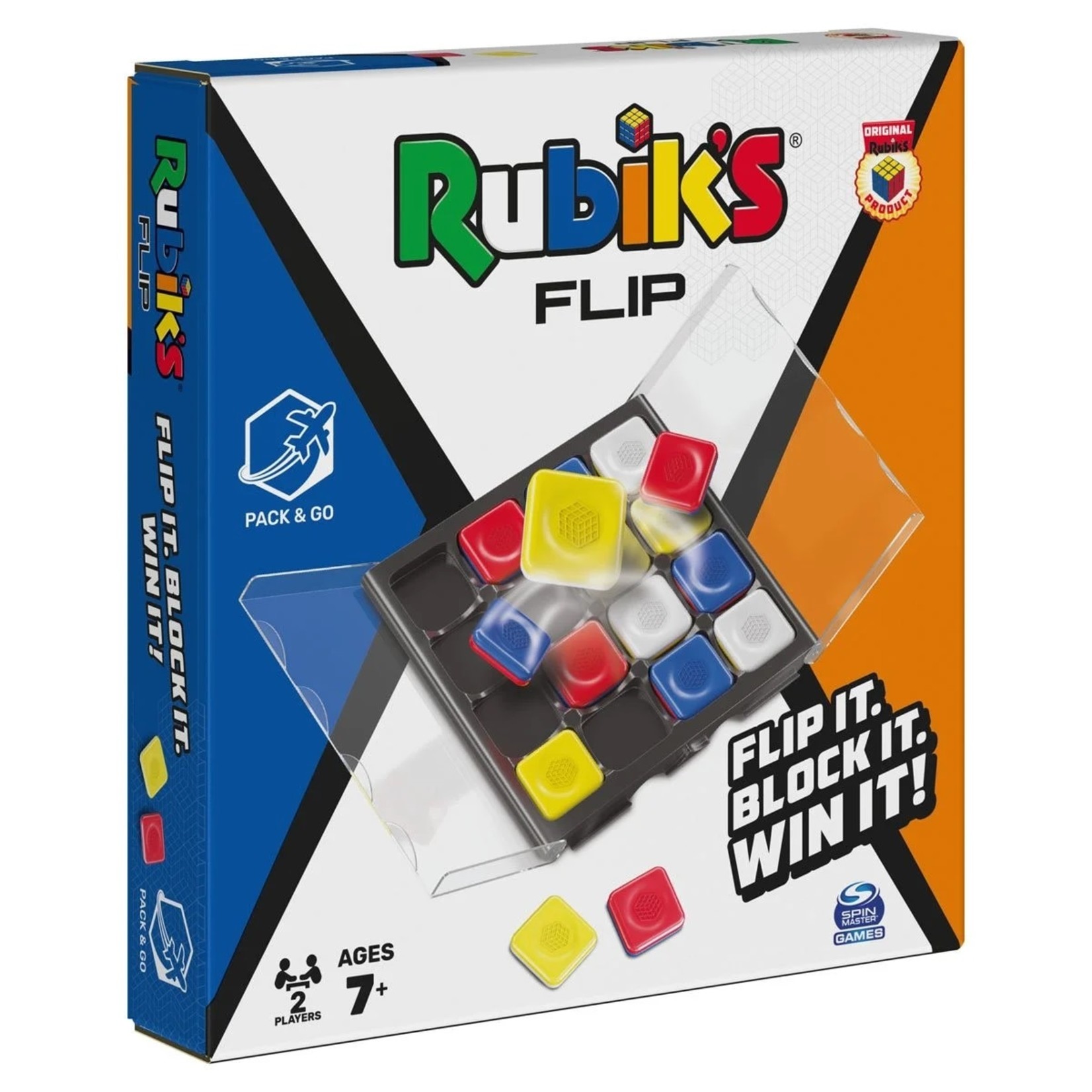 Spinmaster Rubik's Flip Pack N Go Game