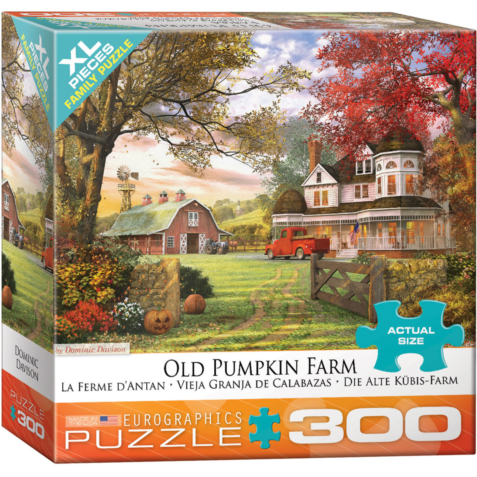 EuroGraphics Puzzles Pumpkin Farms 300pc