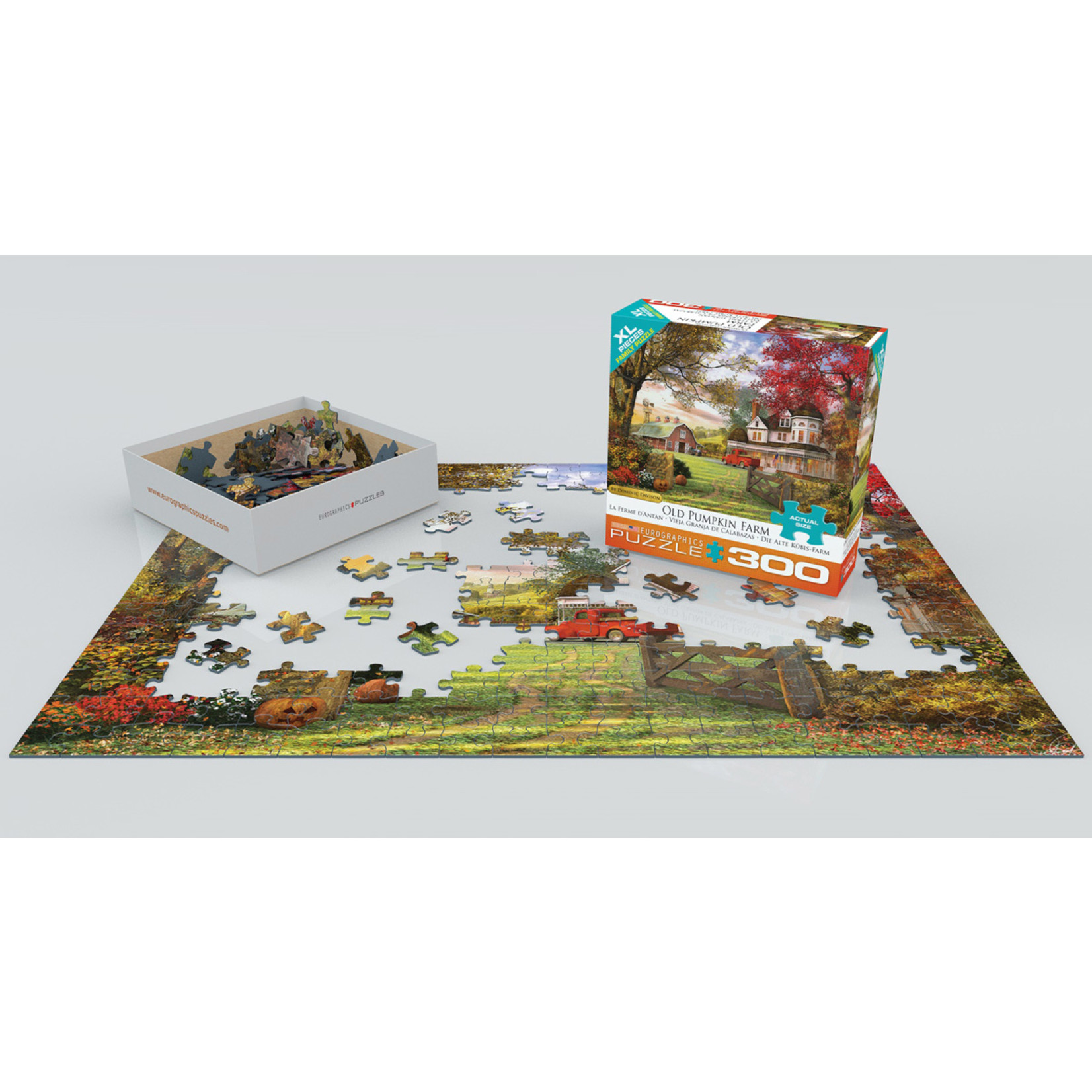 EuroGraphics Puzzles Pumpkin Farms 300pc