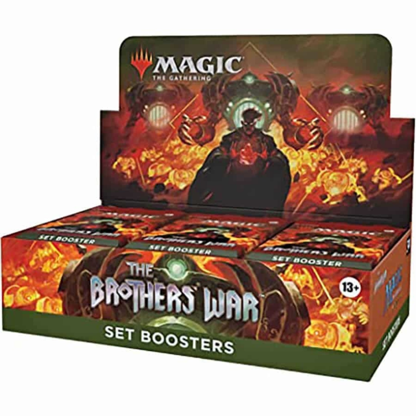 Wizards of the Coast The Brothers War Set Booster Display