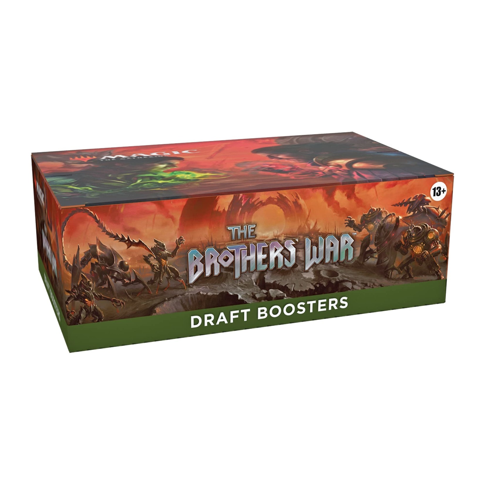 Wizards of the Coast The Brothers War Draft Booster Display