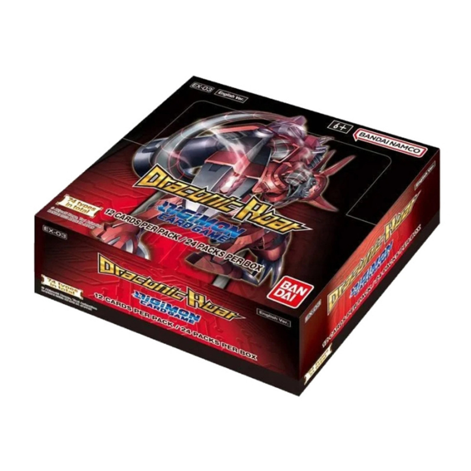 Bandai America, Inc. Digimon TCG: Draconic Roar Booster Display