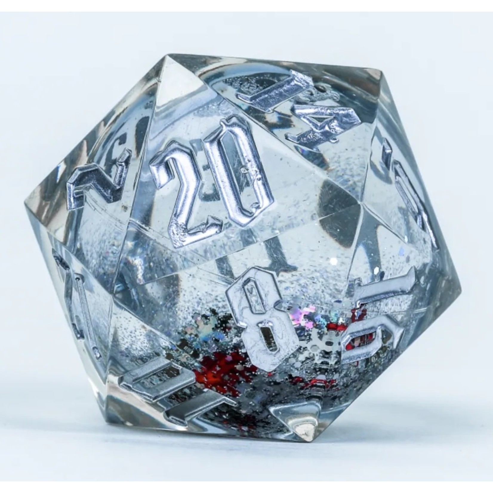 Necklace d20 Valentines' Snowglobe : Be My Nat 20 — Twenty Sided Store