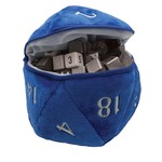 Ultra Pro Plush d20 Dice Bag: Blue