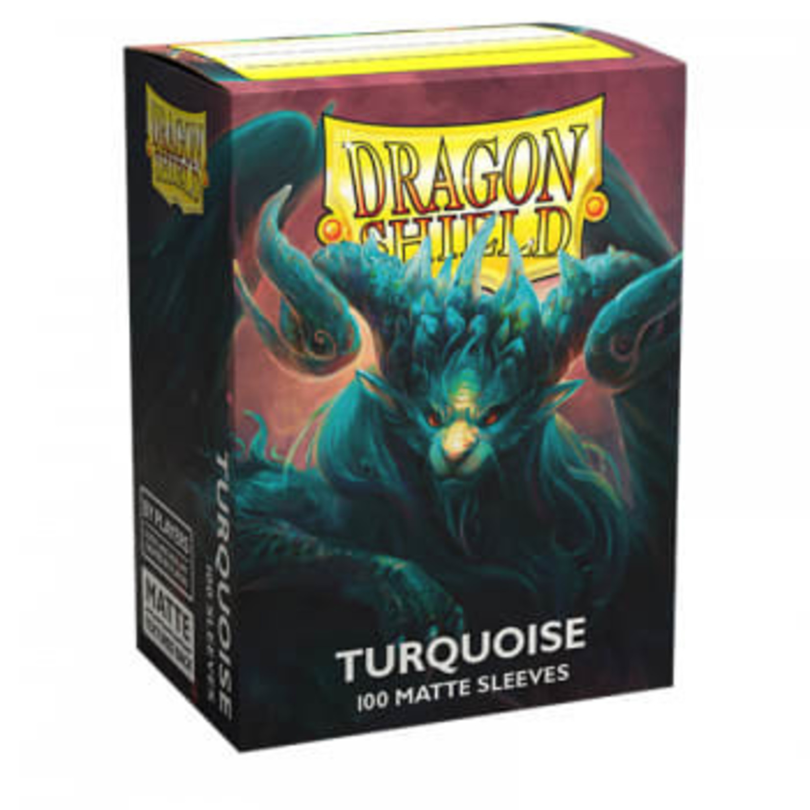 ARCANE TINMEN Dragon Shield: (100) Matte - Turquoise