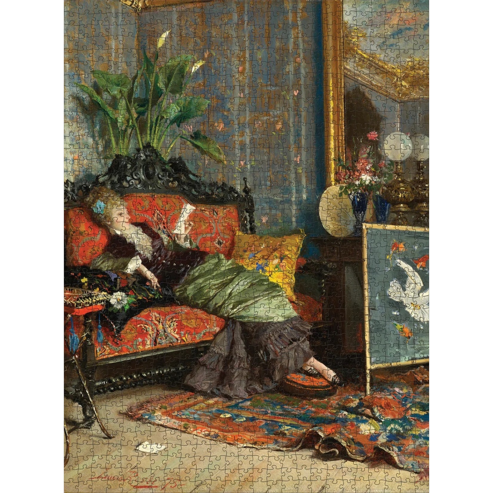 The Reading Woman 1000pc