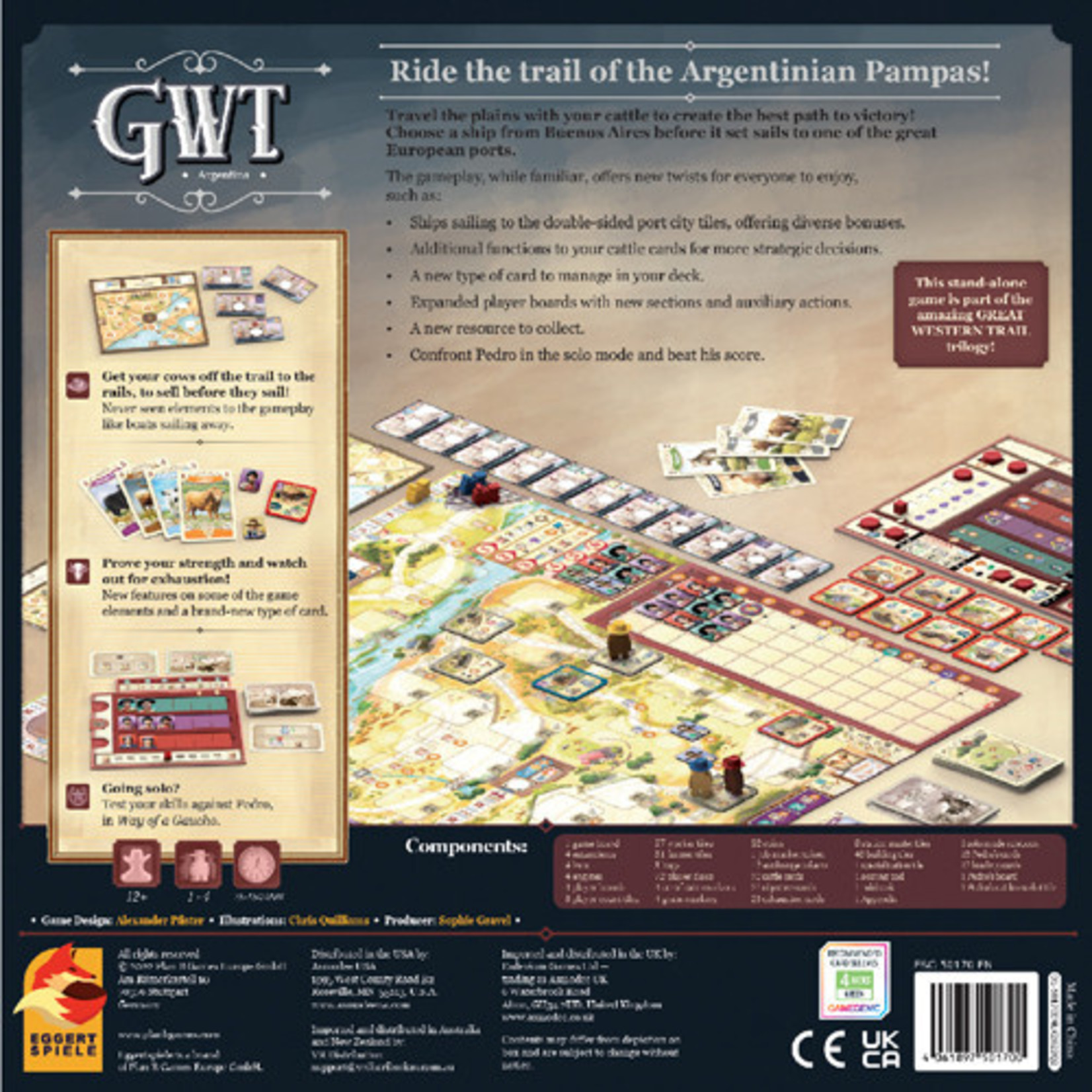 Stronghold Games Great Western Trail: Argentina