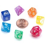 Gate Keeper Games Mighty Tiny Dice: Rainbow Bits 7-Set