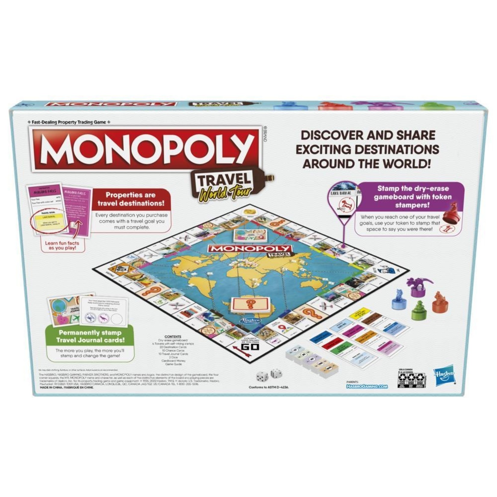Hasbro Monopoly World Tour