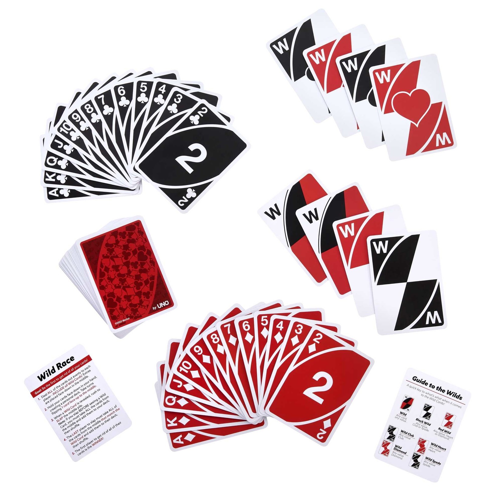 Mattel Games UNO: Wild Twists Playing Cards