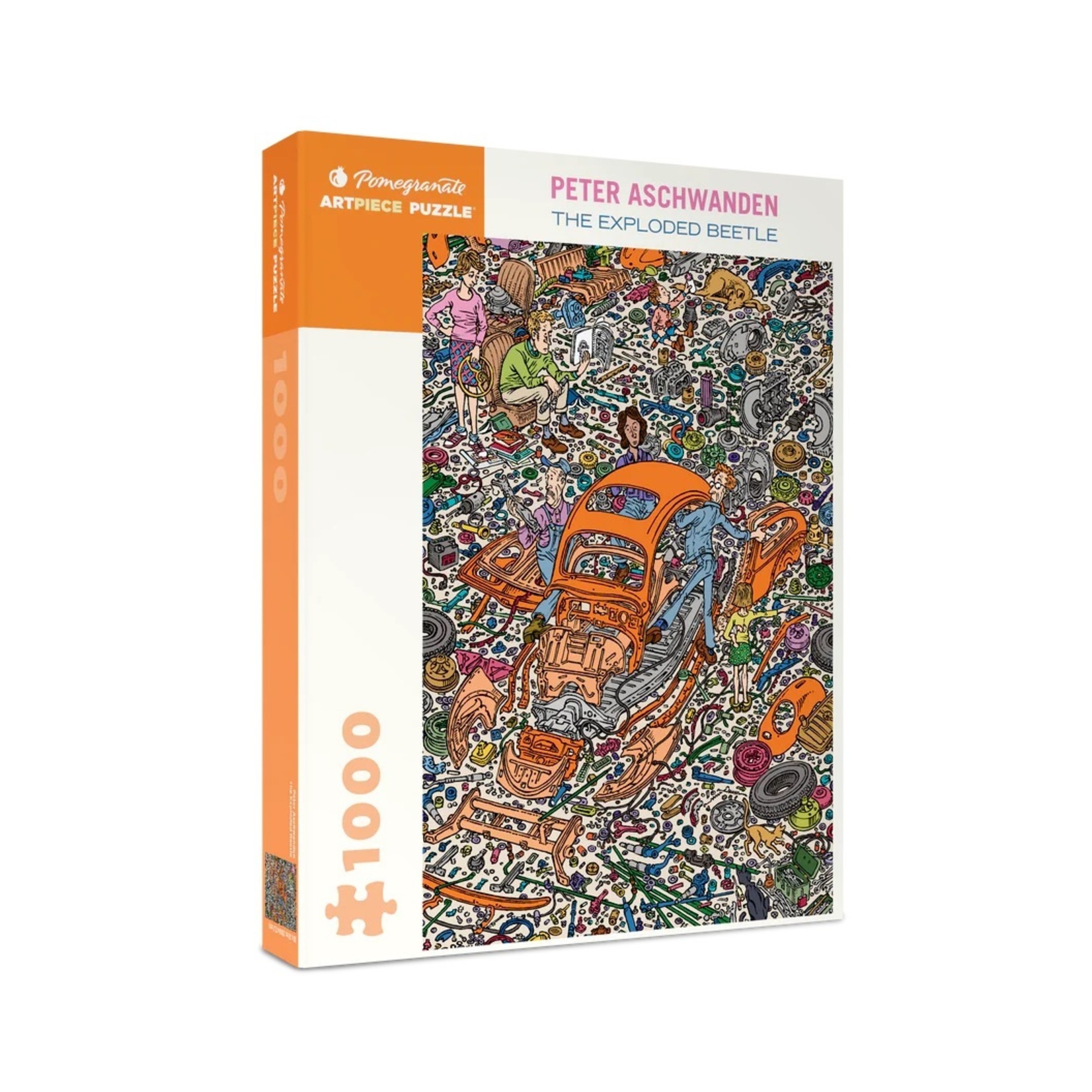 Peter Aschwanden: The Exploded Beetle 1000pc