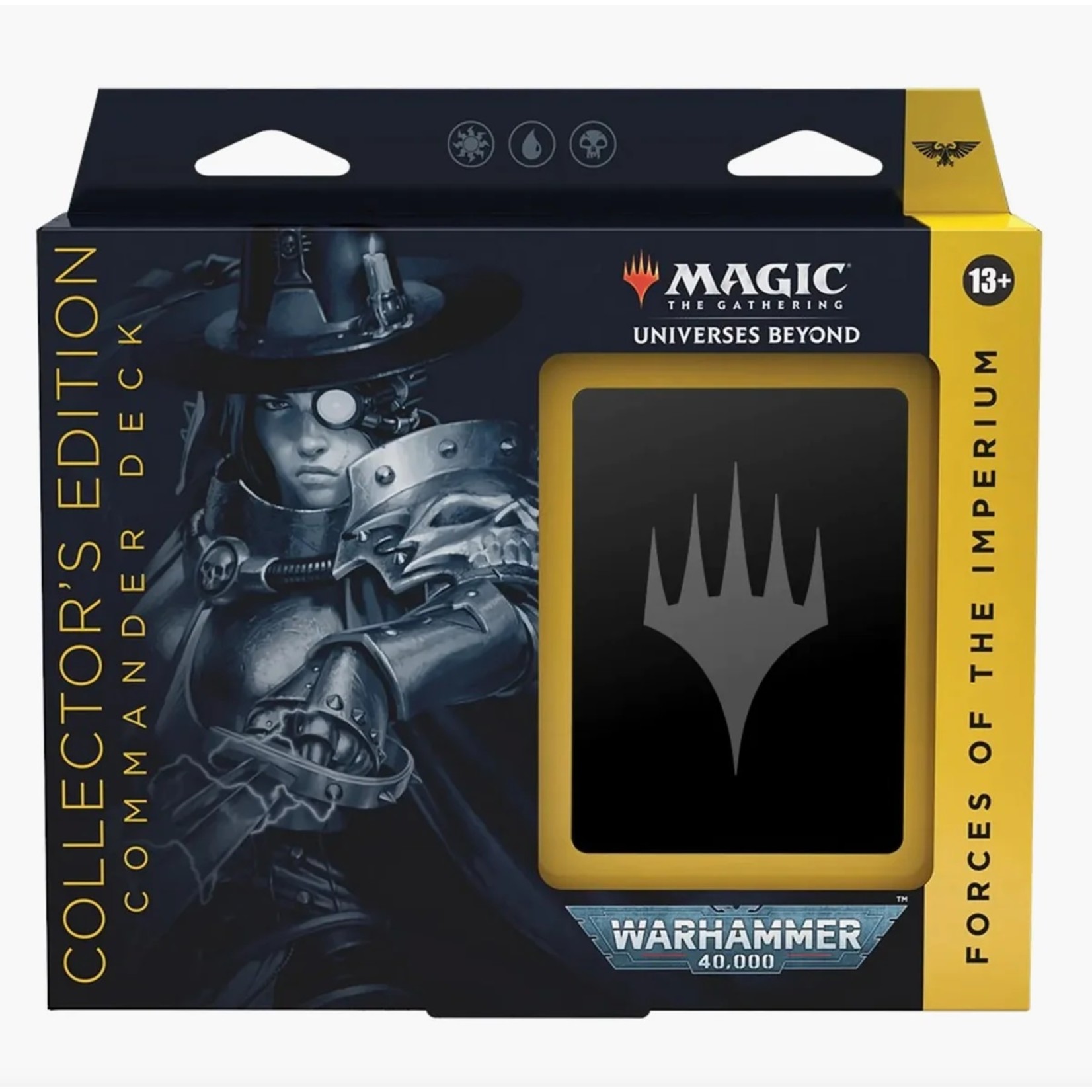 : Magic: The Gathering Universes Beyond: Warhammer 40,000  Commander Deck – Forces of the Imperium : Toys & Games