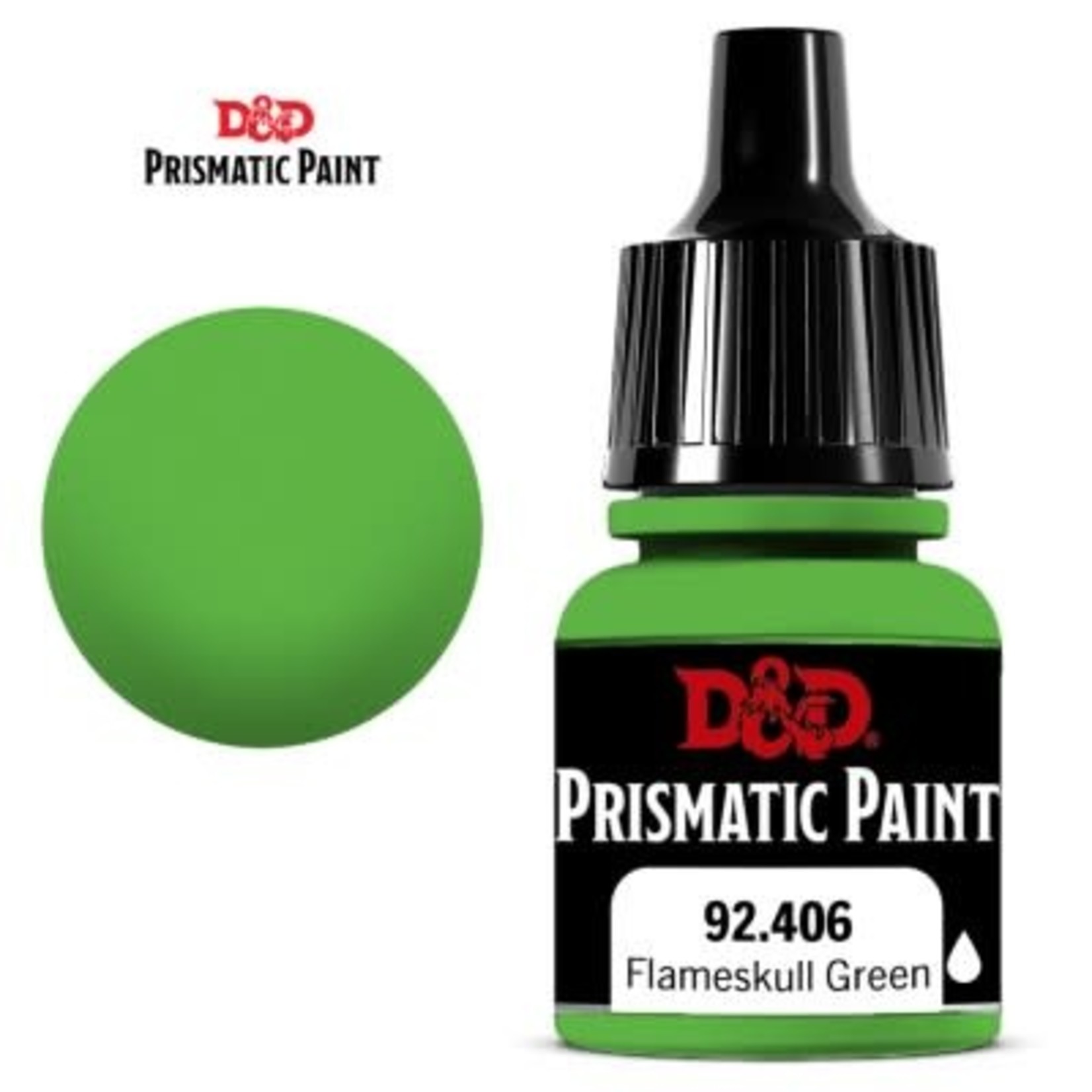 WizKids/Neca 67120 Prismatic Paint: FLAMESKULL GREEN