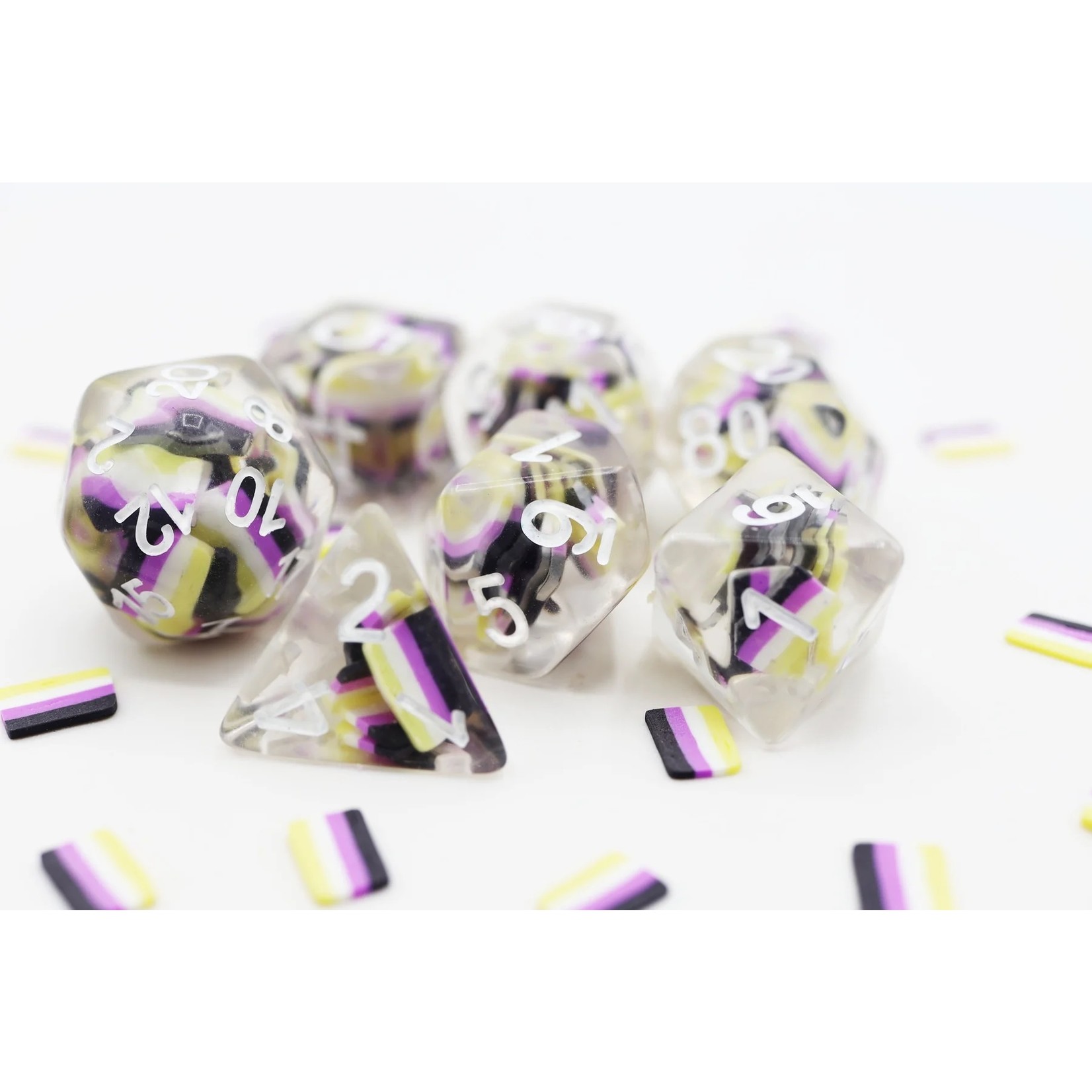 Foam Brain Games Nonbinary Flag 7-Set