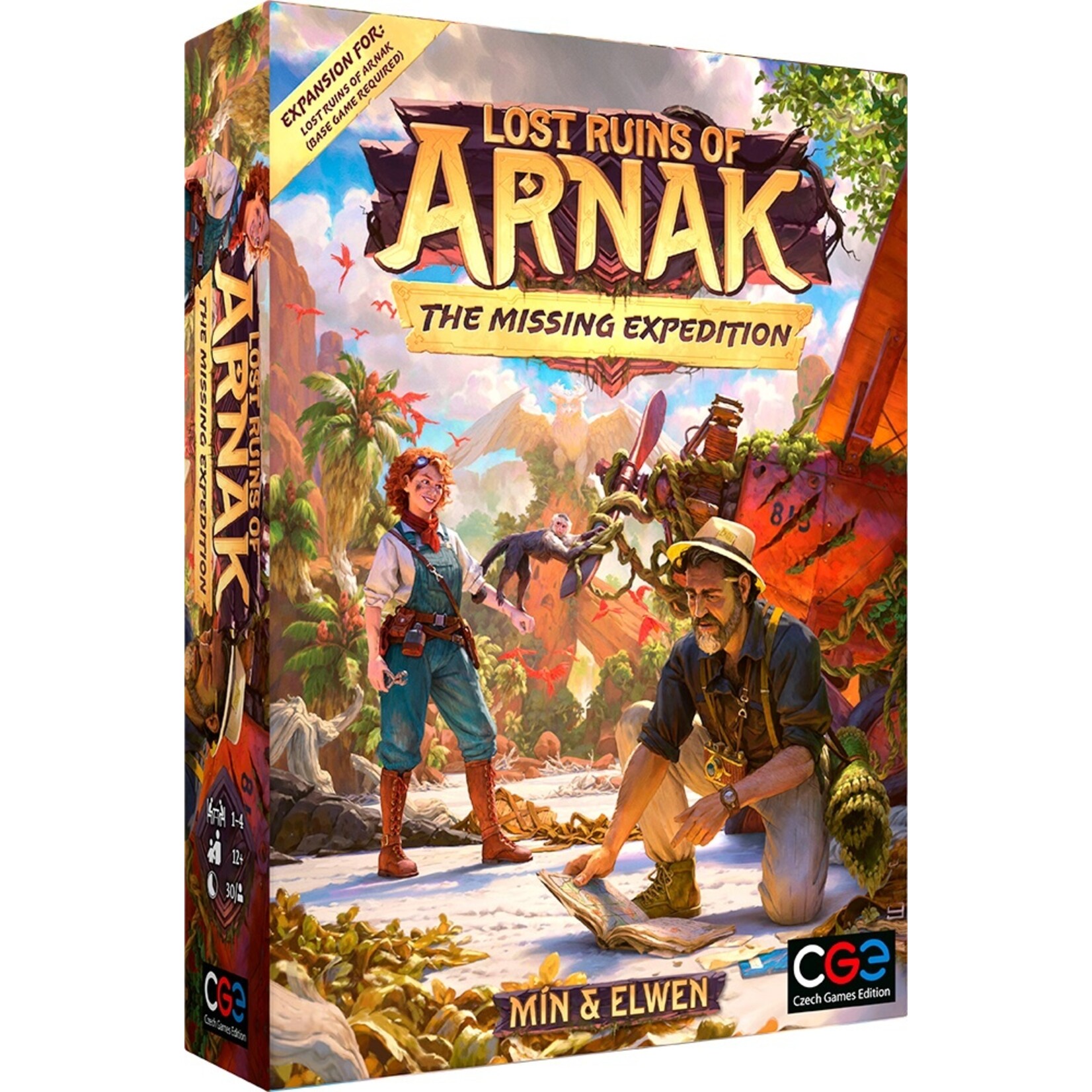 Czech Games Edition Lost Ruins Of Arnak: The Missing Expedition