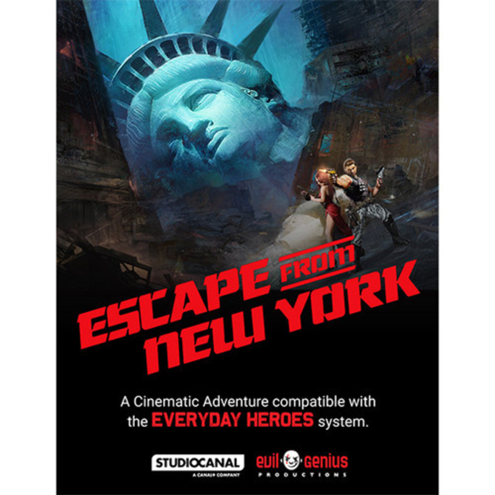 Evil Genius Games Everyday Heroes RPG: Escape From New York Cinematic Adventure