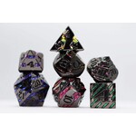 Foam Brain Games Black with Rainbow Mica - Metal 7-Set