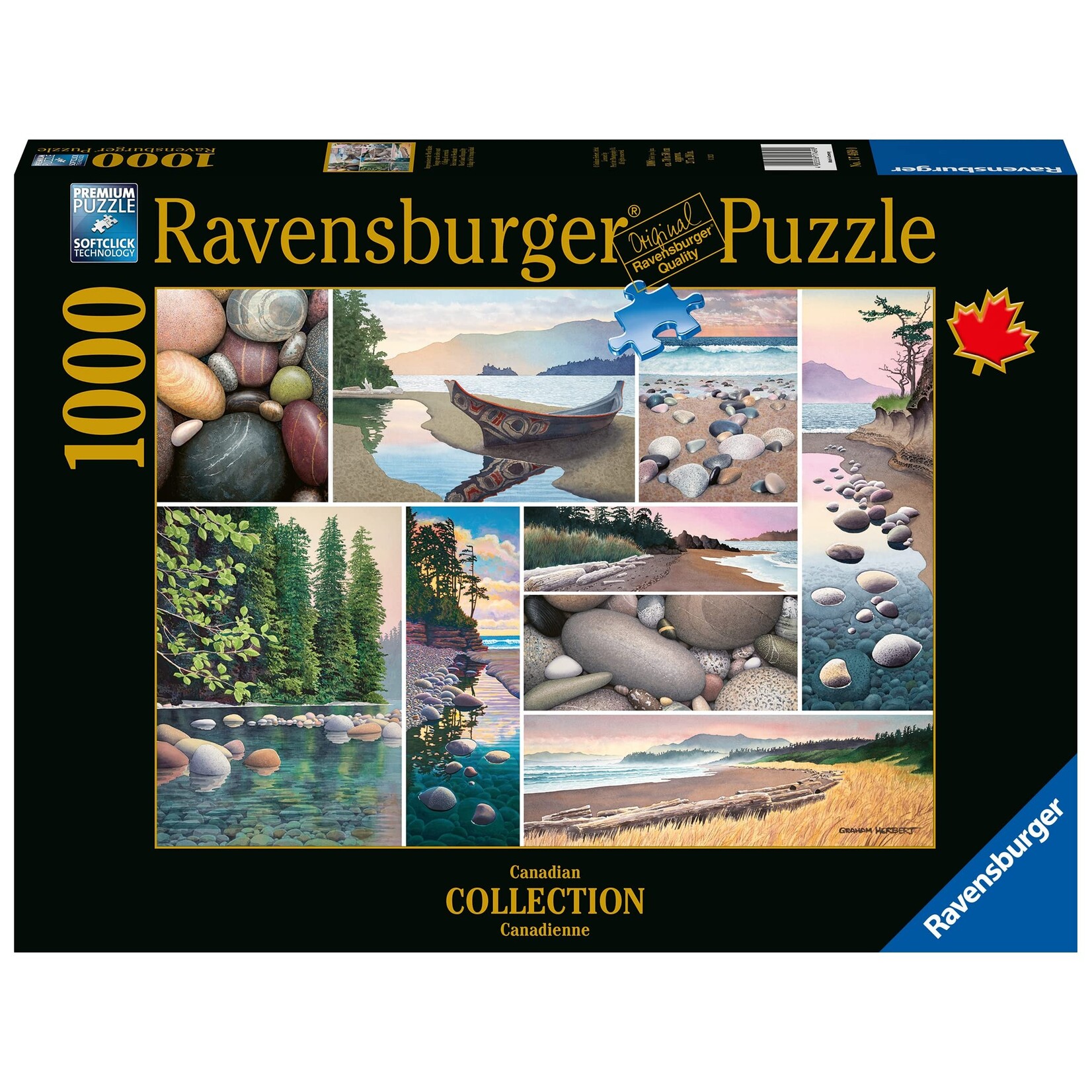 Ravensburger West Coast Tranquility 1000pc