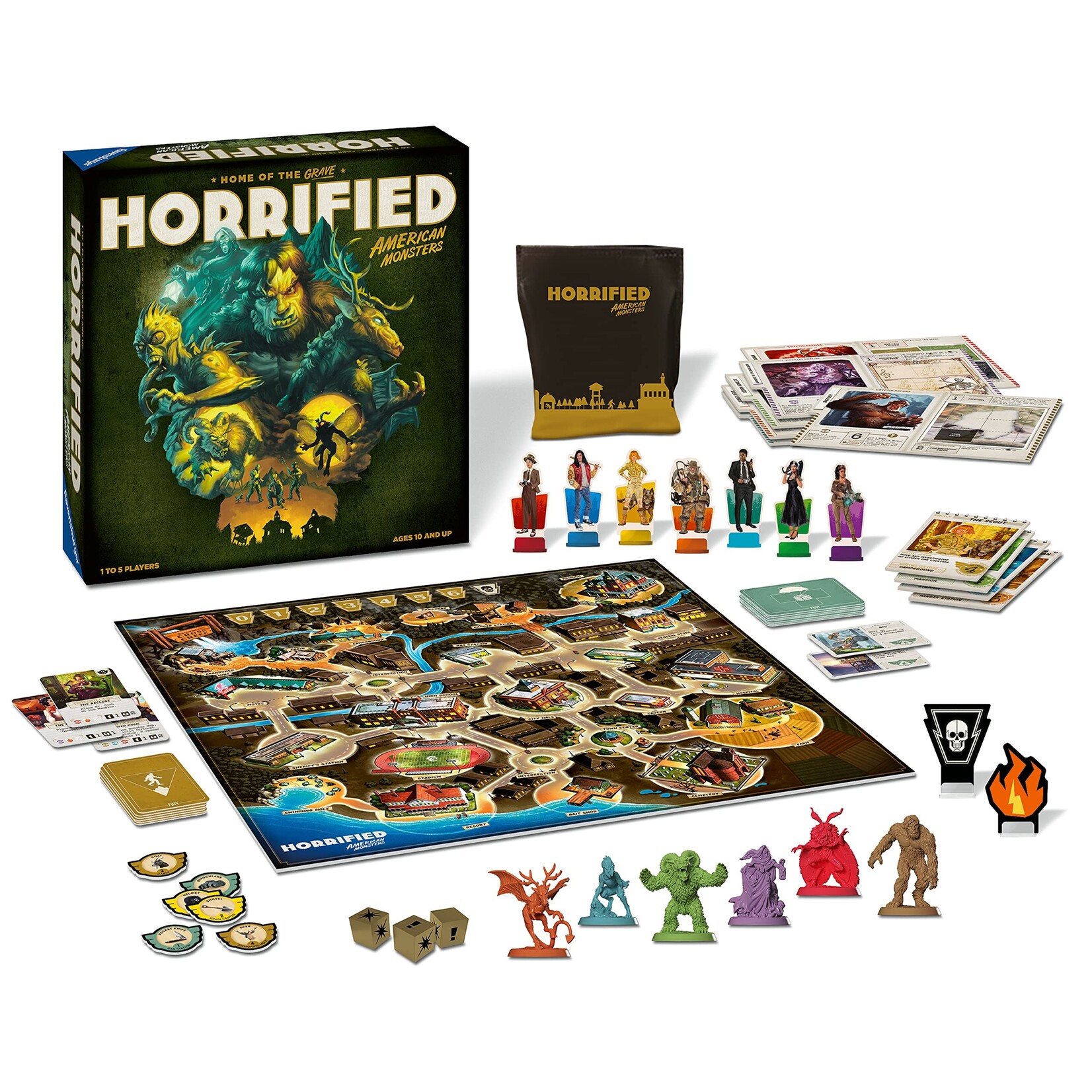 Ravensburger Horrified: American Monsters