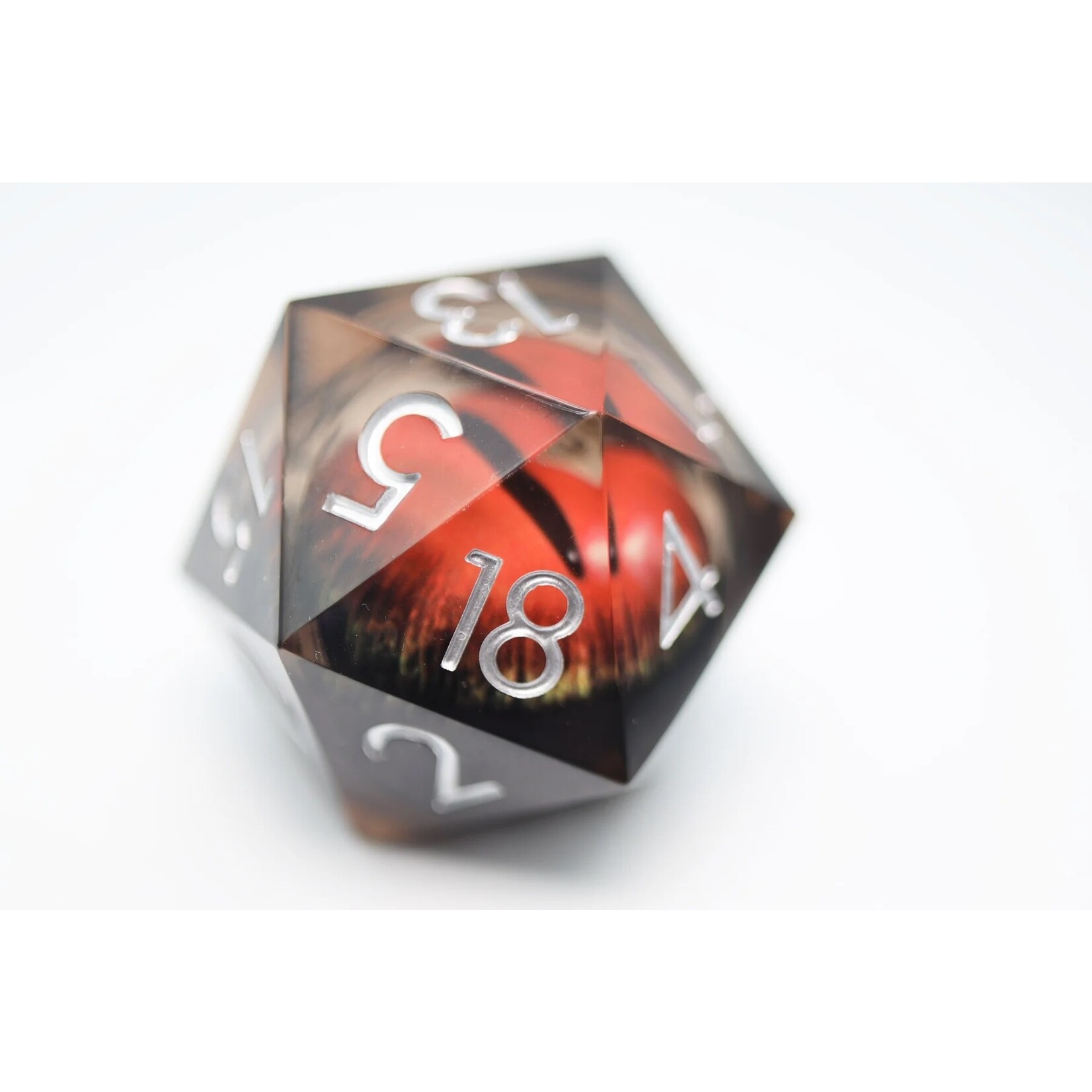 Foam Brain Games 35mm Moving Eye D20 - Nightvision Eye