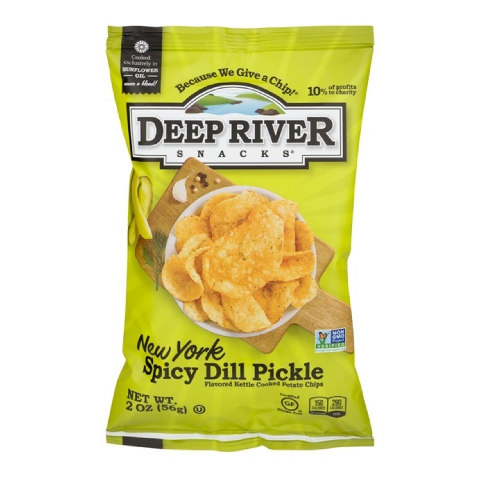 Deep River Snacks Deep River: New York Spicy Dill Pickle 2oz