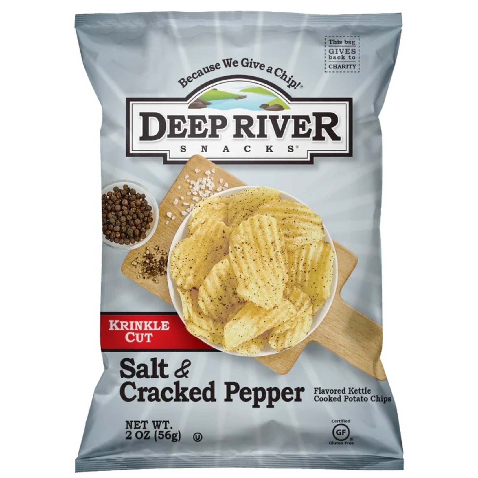 Deep River Snacks Deep River: Salt & Cracked Pepper 2oz